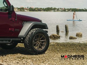 Jeep Gladiator Custom Wheels - HF-3 by Vossen - Satin Bronze